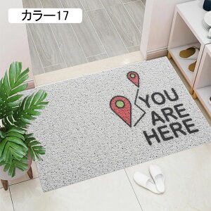 փ}bg  O WELCOME DƂ ~ 40*60cm  􂦂 h~ OphA}bg J[18 ^ ƒp J[ybg ϖՐ Ƃ D }bg V