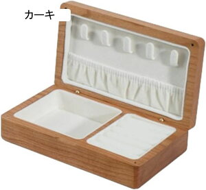 ジュエリーボックス アクセサリーケース 木製 ジュエリー収納 宝石箱 ミニ 携帯用 おしゃれ コンパクト 持ち運び 小物入れ ピアス ネックレス リング 指輪置き 女の子 女性用 ブラウン