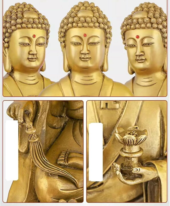 楽天市場】燃灯古仏 燃灯如来 定光如来 風水アイテム 真鍮製 仏壇仏像 