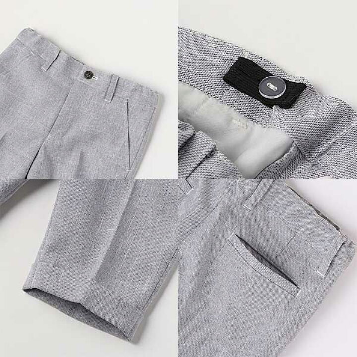 楽天市場】プティマインpetit mainグレージャケット+ショートパンツ 