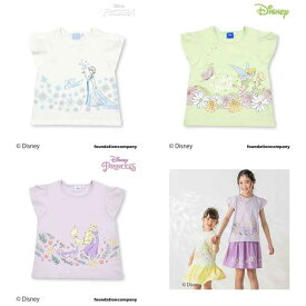 SLAP SLIP スラップスリップ【ディズニーキャラクター】プリント半袖Tシャツ80-140cm2024-051815-63565