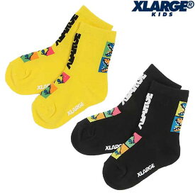 エクストララージ キッズXLARGE KIDS恐竜モチーフクルーソックス13-21cm/2023-109434408