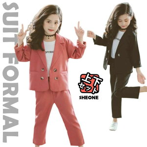 卒業式 パンツスーツ 女の子 150 160 韓国 卒服 スーツ 女の子 小学生 ピアノ発表会 パンツスーツ 女の子 黒 フォーマル ブラック パンツ スーツ お受験 子供 フォーマルスーツ ジュニア 子供ス