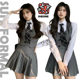韓国 卒業式 スーツ 女の子 卒服 女の子 中学生 高校生 なんちゃって制服 セット 4点セット ピアノ発表会 スーツ 小学生 ジュニア 入学式 スーツ 女の子 フォーマルスーツ レディース ネクタ