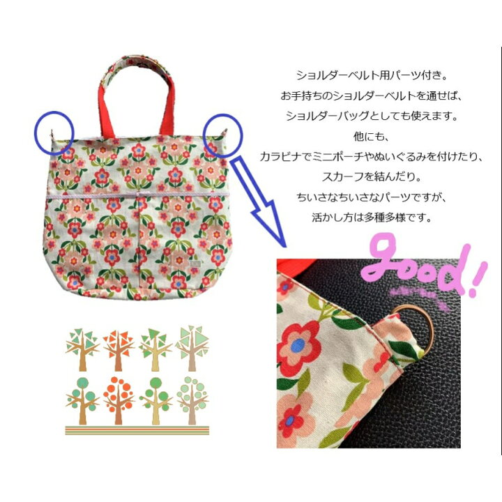 楽天市場】【レトロな1点物トート】トートバッグ ハンドメイド MOMO 