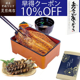 【早得10％OFFクーポン利用で6,809円】父の日 早割 プレゼント ギフトうなぎ 蒲焼 大サイズ 155-167g×2尾と肝蒲焼き串×3本 大盛2人前 送料無料 国産 愛知県産 専門店 39(サンキュー)ショップ お中元 お祝い 誕生日 食べ物 真空パック 贈り物 50代 60代 70代 80代