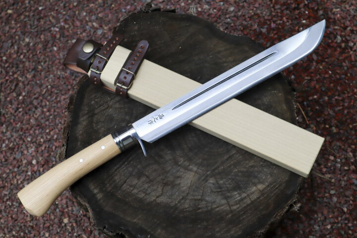 楽天市場】【予約販売】土佐狩猟剣鉈 両面ヒ入 180～300mm(6～10寸 