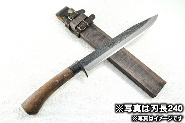 楽天市場】土佐鍛造ハンティングナイフ 210～300mm / 両刃、片刃(右 