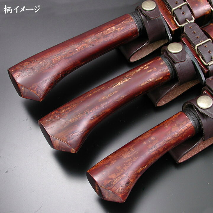 楽天市場】【晶之作】土佐剣鉈桜巻120～300mm 黒ツバ輪 洋樫桜巻柄 木 