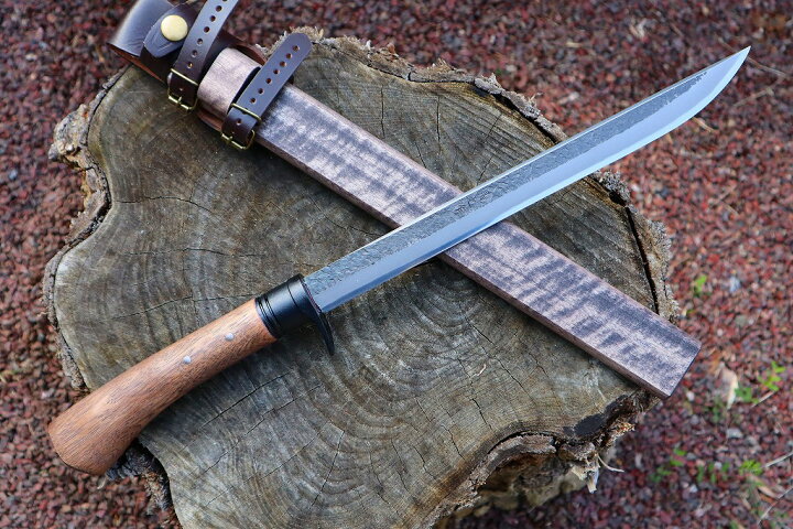 楽天市場】【予約販売】土州剣鉈 山男【極細モデル】180～300mm 両刃 