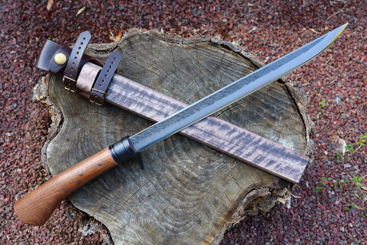 楽天市場】【予約販売】土州剣鉈 山男【極細モデル】180～300mm 両刃 