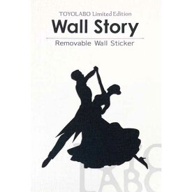 ダンス ウォールステッカー【社交ダンス】Wall Story　ウォールストーリー　シリーズ 　壁　ステッカー ワルツ タンゴ チャチャチャ サンバ ルンバ ジルバ マンボ