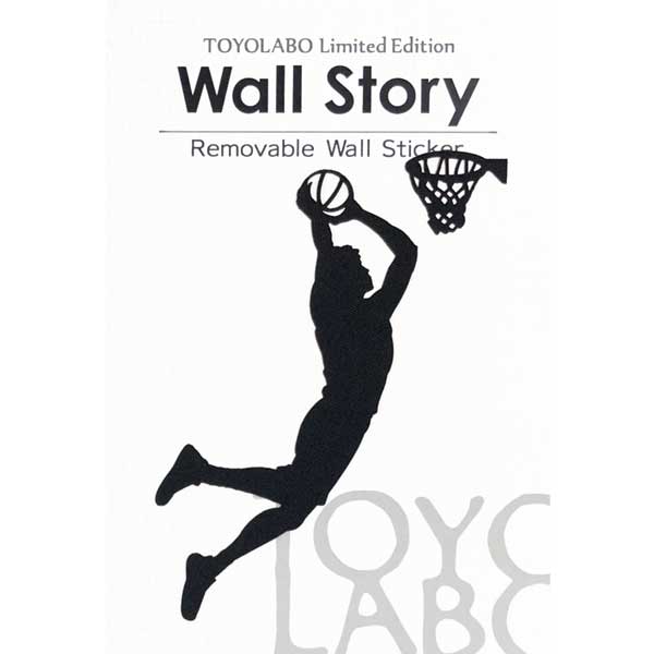 楽天市場 スポーツ ウォールステッカー バスケットボール ダンクシュート ボスハンド Akatsuki Five Bリーグ インテリア ステッカー スイッチ シルエット Wall Story Toyo Labo Shop