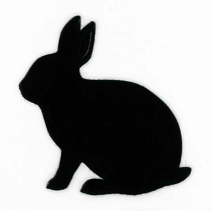 楽天市場 動物 蒔絵シール Love Animal ウサギc １匹 黒 30mm うさぎ ウサギ 雑貨 ケータイ スマホ Iphone デコ ステッカー かわいい ワンポイント ラビット Iqos アイコス Toyo Labo Shop