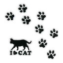 楽天市場 猫 蒔絵シール Love Cat キャットe 黒 30mm ねこ ネコ 黒猫 シール 動物 ケータイ スマホ カバー Iphone デコ ステッカー かわいい ワンポイント シルエット Iqos アイコス Toyo Labo Shop