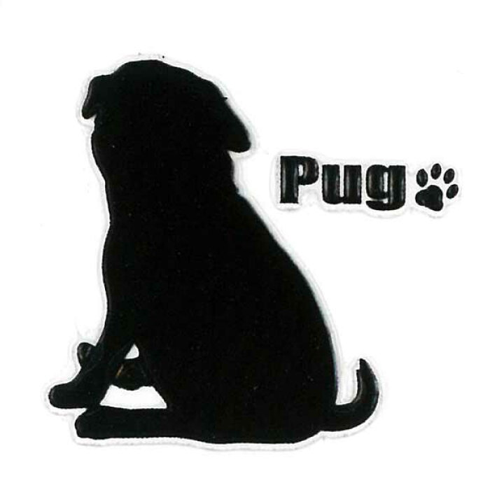 楽天市場 犬 蒔絵シール Love Dog パグ お座り 黒 30mm 犬 雑貨 グッズ ドッグ ケータイ スマホ Iphone デコ ステッカー Iqos アイコス Toyo Labo Shop