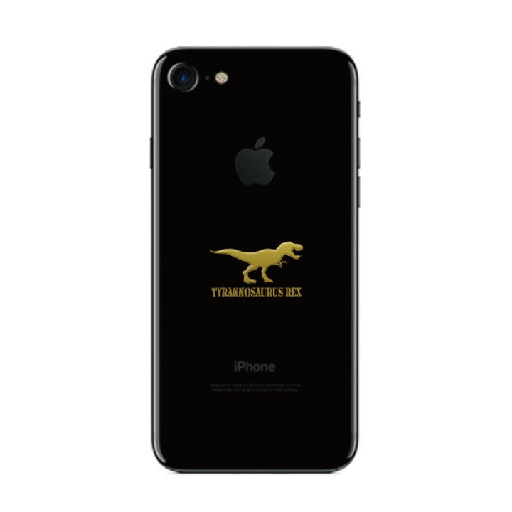 楽天市場 蒔絵シール ティラノサウルス 金 スマホ ステッカー 携帯 シール 恐竜 Iqos アイコス Toyo Labo Shop