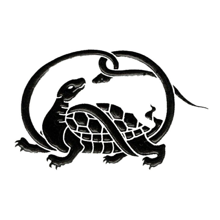 楽天市場 神獣 蒔絵シール 玄武 黒 30mm 守護神獣 ケータイ スマホ カバー デコ ステッカー シール お守り ご利益 Iqos アイコス Toyo Labo Shop