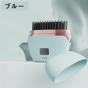 ワイヤレス ストレートブラシ マイナスイオン ブラシ コンパクト 携帯 充電式 ?140℃〜180℃ ストレート 軽量コンパクト で携帯に便利 くせ毛 ホームケア ?サラつやでまとまる持続性 寮 女子