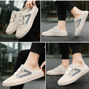 フラット メンズ メッシュシューズ 夏用 コンフォート 疲れにくい スニーカーサンダル かかとなし アウトドア 履きやすい おしゃれ スリッパサンダル 送料無料 靴 かっこいい