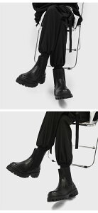 メンズ靴 メンズブーツ 身長アップ 滑らない cm 厚底 紳士靴 サイドゴアブーツ 背が高くなる靴 通学 ヒールアップシューズ ショートブーツ 履きやすい おしゃれ 厚底ブーツ 通勤 メンズシュ