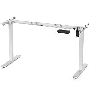 電動昇降デスク用フレーム メモリ機能付き スタンディングデスク 幅95~160cmx奥行き45cm~65cmの天板に対応 電動で上下昇降するデスク専用フレーム オフィスデスク 作業机