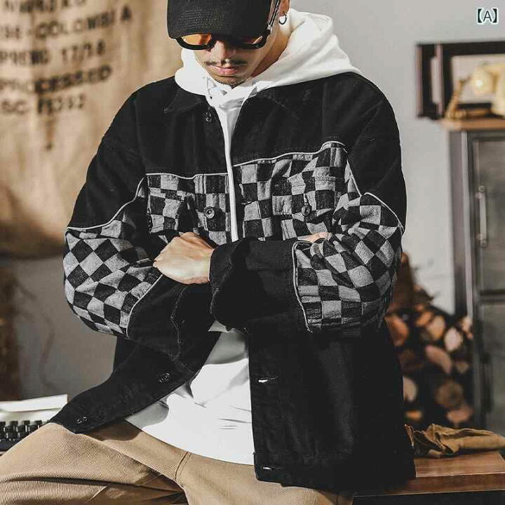 楽天市場】メンズ 秋冬 かっこいい オシャレ ファッション チェッカー