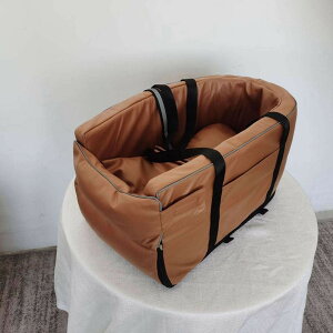 ドライ 小型犬 設計7 超小型犬 シート 緊急時 48*26*24 災害 移動 お泊り キャンプ 子犬 犬 ドライブボックス 車 犬 ペットソファ 自宅 車移動 飛び出し防止 ドライブベッド ペット用