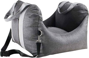 簡単取付 大中小型車用 滑り止め 汚れにくい 飛び出し防止 車載用 持ち運び キャリーバッグ 中型犬 52*52*44cm 小型犬 猫用 夏用 お出かけ ドライブベッド ペットキャリーバッグ ペット用