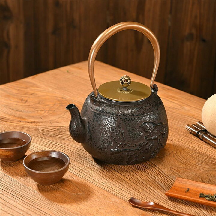 楽天市場】鉄瓶 茶道具 茶道道具 湯沸かし 茶壺 おしゃれ鉄瓶 ケトル 