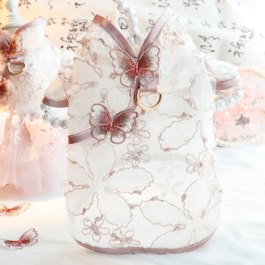 犬服 夏用 薄手 猫用 プリンセス 旗袍 リード付き レースフレッシュドレス 柴犬 小型犬 中型犬 ペット用 超かわいい 仮装 サイズ豊