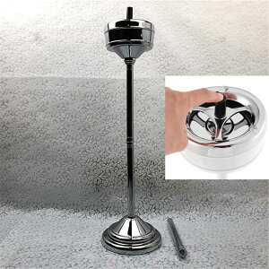 調節可能な屋外スタンディング灰皿取り外し可能なフロアスタンド灰皿蓋付き屋外パティオ屋内クールシガー灰皿タバコ用、ステンレス鋼防風シガー灰皿屋外パティオ用ホーム