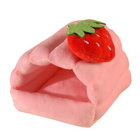 デグーモモンガ ケージチンチラ ケージデグー ケージハムスター 家フクロモモンガモモンガフェレット ハンモックデグー ハンモックハムスター おもちゃ小動物ベッド 冬用 ハムスターあたたかハウス あったかペットハウス ハムスター クッションベッド 小動物 寝袋 ピンクのイ