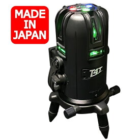 T4T フルライン グリーン レーザー墨出し器 TLL-44G メモリ機能 メーカー1年保証 フルライン照射モデル 墨出器 墨出し 墨だし器 墨出し機 墨だし機 レーザーレベル レーザー水平器 超高輝度 国産〈TLL-44G：本体〉