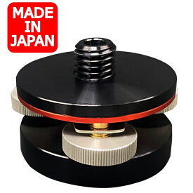 T4T 日本製 微調整雲台 TBU-45R レーザー墨出し器用三脚 アタッチメント 三脚上での整準作業用 雲台 整準台 微調整台