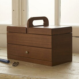 木製ソーイングボックス17-700（裁縫箱）（日本製）