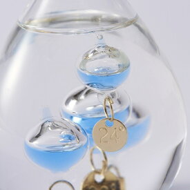 Fun　Scienceガラスフロート温度計　しずくSS　P／BL　333-216