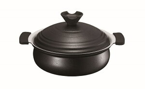 軽楽御膳(かるらごぜん) IH対応セラミックコーティング卓上鍋 18cm