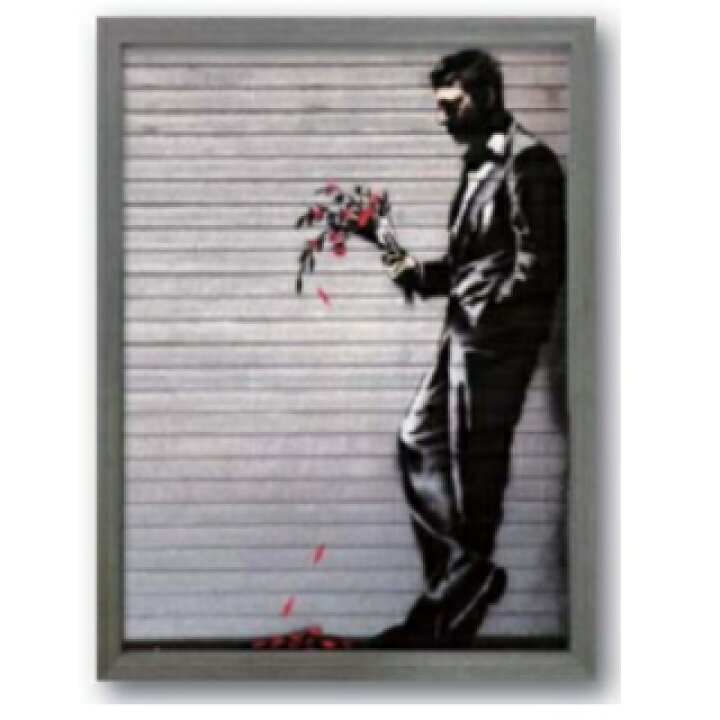 楽天市場 ﾎﾟｲﾝﾄ１０倍 11 11 金 1 59まで バンクシー 花束 愛 平和 絵 絵画 大きい アートポスター 作品 有名 壁画 名画 イラスト 壁掛け アーティスト おしゃれ かわいい モダン 無機質 シンプル Molotov Art アート Banksy Ba 照明 インテリア雑貨のt Style