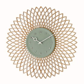 【P10+390円offクーポン】1/30まで 掛け時計 時計　木製　高級感　北欧 インターフォルム インテリア オシャレ　壁掛け Kuschel-[クシェル]　　cl-4257【スイープムーブメント】