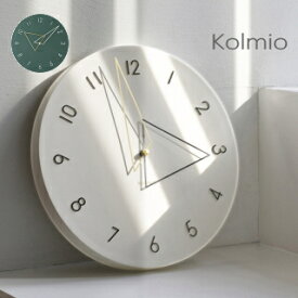 【P10+390円offクーポン】1/30まで 掛け時計 高級感　北欧 インターフォルム インテリア オシャレ　壁掛け Kolmio-[コルミオ]　　cl-4342 【スイープムーブメント】