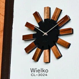 【P10+390円offクーポン】1/30まで 高級感　北欧 インターフォルム インテリア オシャレ　掛け時計 Wielko-[ヴィエルコ]　　cl-2949 【スイープムーブメント】