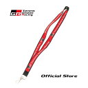 ネックストラップ（赤黒） TGR collection 公式グッズ
