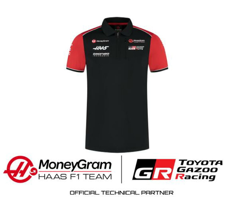 楽天市場】ハース_ポロシャツ_Fitted Haas F1 Teamwear : TOYOTA GAZOO  