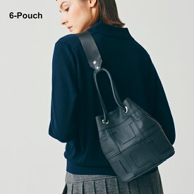 Tsugi-Craft by TOYOTA UPCYCLE 6-Pouch｜Tsugi Craft ツギ クラフト メンズ レディース 軽量 耐久 アップサイクル 革 本革 レザー 中容量 ポーチ バッグ 高級 ミニマル デザイン 旅行 日常 誕生日 記念 お祝い ギフト