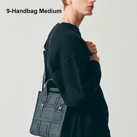 Tsugi-Craft by TOYOTA UPCYCLE 9-Handbag Medium｜ハンドバッグ 小さめ メンズ レディース 黒 本革 レザー ショルダーバッグ 斜め掛け 斜めがけ 軽量 耐久 革 バッグ 高級 日本製 通勤 誕生日 ショルダーストラップ 母の日 父の日 お祝い ギフト