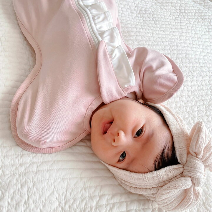 楽天市場 通年 いちごみるく Original Swaddle オリジナル 赤ちゃん 服 ピンク ベビー 前開き 夜泣き予防 可愛い ベビー服 子ども 男の子 女の子 韓国 おしゃれ 出産祝い 新生児服 人気 お祝い 贈り物 プレゼント ギフト Toyou 公式 Toyou楽天市場店