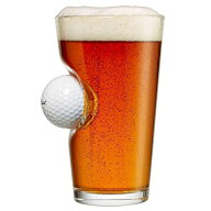 ゴルフボールデザイン ビアグラス クリエイティブジョッキ 面白ビール杯 高級ガラスカップ 父の日ギフト …