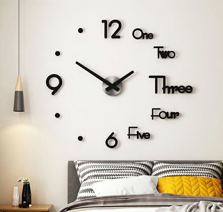 楽天市場 送料無料 北欧風 アクリル文字盤 ウォールデコクロック 壁掛け時計 静音 おしゃれ 掛け時計 高級 モダン デザイン Diy 大きい インテリア 掛け時計 壁貼り 型紙付き 簡単取り付け カワイイ 可愛い オシャレ プレゼント リフォーム ヴィンテージ風 アンティーク