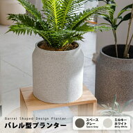 バレル型マグネシウムプランター 北欧 丸型 プラスチック 樹脂 大型 おしゃれ 植木鉢 丸形 円柱型 大きい…